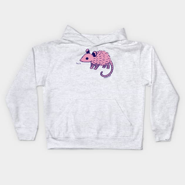 Heck Kids Hoodie by Possum Mood